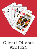Playing Cards Clipart #231925 by Frisko