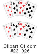 Playing Cards Clipart #231926 by Frisko