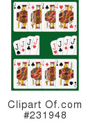 Playing Cards Clipart #231948 by Frisko