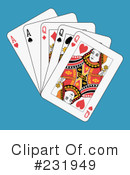 Playing Cards Clipart #231949 by Frisko