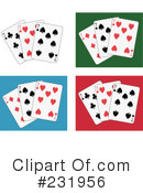 Playing Cards Clipart #231956 by Frisko