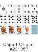 Playing Cards Clipart #231957 by Frisko