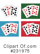 Playing Cards Clipart #231975 by Frisko