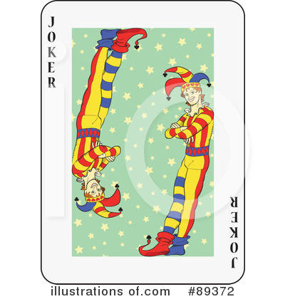Royalty-Free (RF) Playing Cards Clipart Illustration by Frisko - Stock Sample #89372