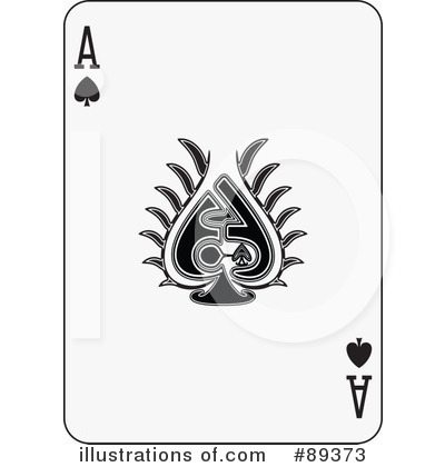 Royalty-Free (RF) Playing Cards Clipart Illustration by Frisko - Stock Sample #89373