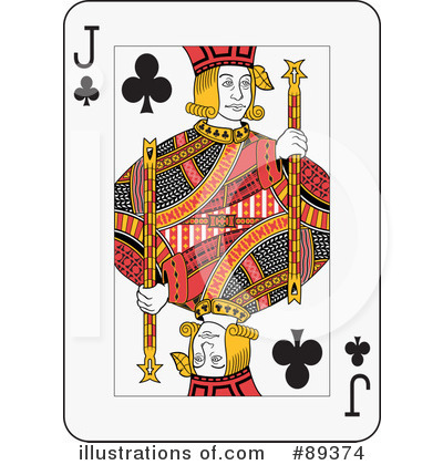 Royalty-Free (RF) Playing Cards Clipart Illustration by Frisko - Stock Sample #89374