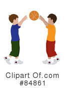Playing Catch Clipart #84861 by Pams Clipart
