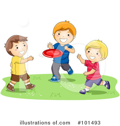 Playing Catch Clipart #101493 by BNP Design Studio