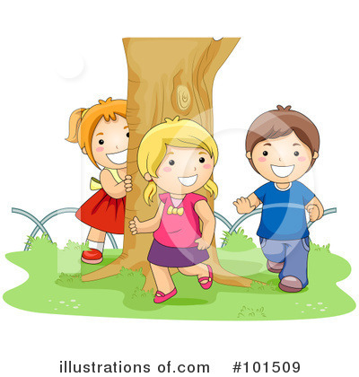 Royalty-Free (RF) Playing Clipart Illustration by BNP Design Studio - Stock Sample #101509