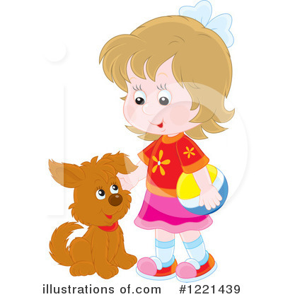 Royalty-Free (RF) Playing Clipart Illustration by Alex Bannykh - Stock Sample #1221439