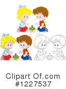 Playing Clipart #1227537 by Alex Bannykh