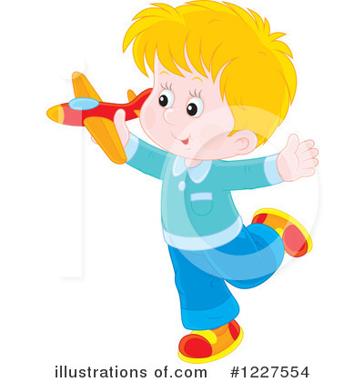 Royalty-Free (RF) Playing Clipart Illustration by Alex Bannykh - Stock Sample #1227554