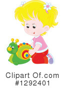 Playing Clipart #1292401 by Alex Bannykh