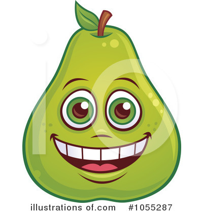 Fruit Characters Clipart #1055287 by John Schwegel