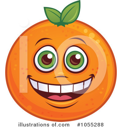 Fruit Characters Clipart #1055288 by John Schwegel