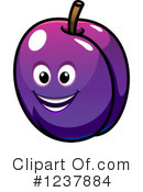 Plum Clipart #1237884 by Vector Tradition SM