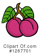 Plum Clipart #1267701 by LaffToon