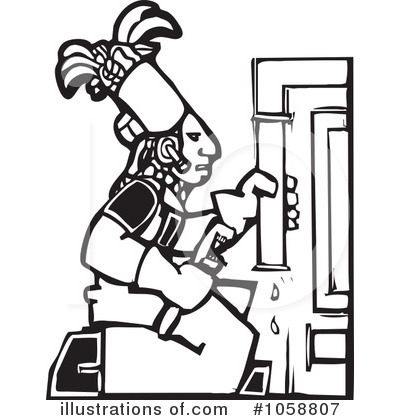 Royalty-Free (RF) Plumber Clipart Illustration by xunantunich - Stock Sample #1058807