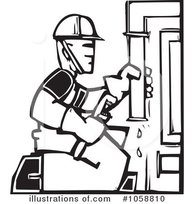 Royalty-Free (RF) Plumber Clipart Illustration by xunantunich - Stock Sample #1058810
