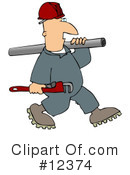 Plumber Clipart #12374 by djart