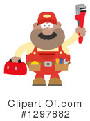 Plumber Clipart #1297882 by Hit Toon