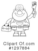 Plumber Clipart #1297884 by Hit Toon