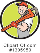 Plumber Clipart #1305959 by patrimonio