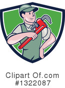 Plumber Clipart #1322087 by patrimonio