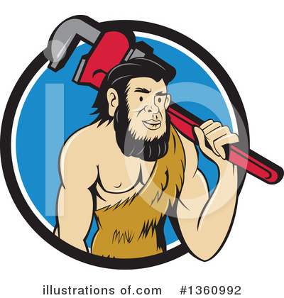 Caveman Clipart #1360992 by patrimonio
