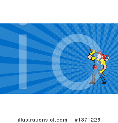Royalty-Free (RF) Plumber Clipart Illustration by patrimonio - Stock Sample #1371226