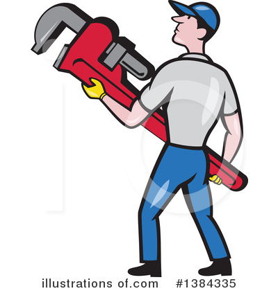 Wrench Clipart #1384335 by patrimonio