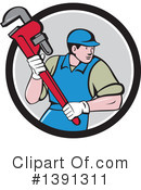 Plumber Clipart #1391311 by patrimonio