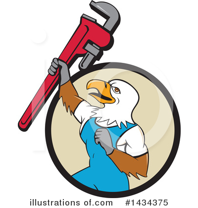 Royalty-Free (RF) Plumber Clipart Illustration by patrimonio - Stock Sample #1434375