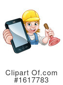 Plumber Clipart #1617783 by AtStockIllustration