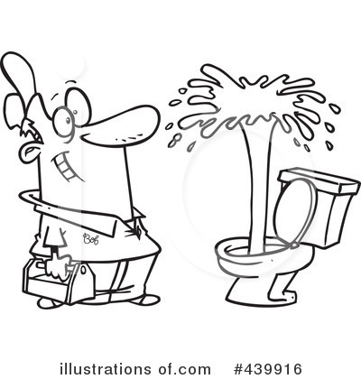 Plumber Clipart #439916 - Illustration by toonaday
