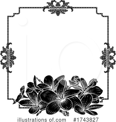 Royalty-Free (RF) Plumeria Clipart Illustration by AtStockIllustration - Stock Sample #1743827