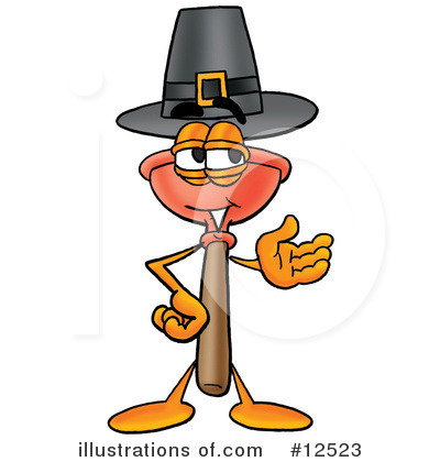 Royalty-Free (RF) Plunger Character Clipart Illustration by Mascot Junction - Stock Sample #12523