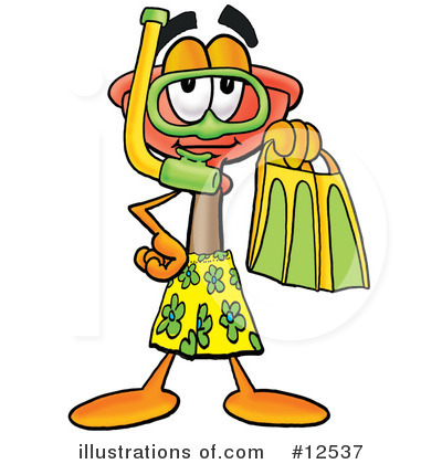 Royalty-Free (RF) Plunger Character Clipart Illustration by Mascot Junction - Stock Sample #12537