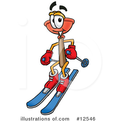 Royalty-Free (RF) Plunger Character Clipart Illustration by Mascot Junction - Stock Sample #12546