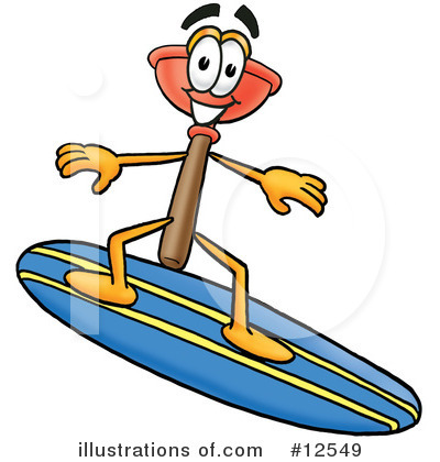 Royalty-Free (RF) Plunger Character Clipart Illustration by Mascot Junction - Stock Sample #12549