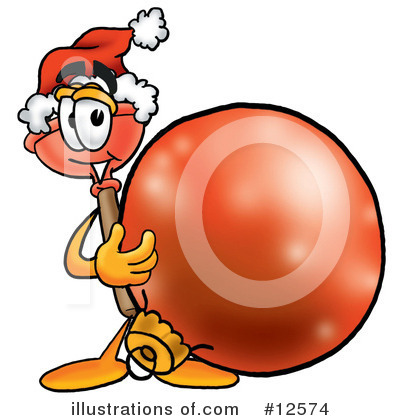 Plunger Character Clipart #12574 by Toons4Biz