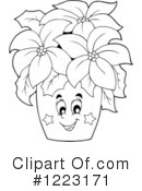 Poinsettia Clipart #1223171 by visekart