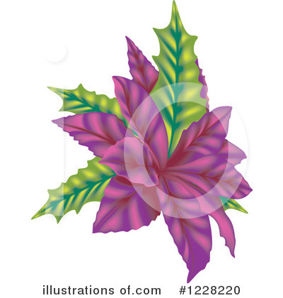 Poinsettia Clipart #1228220 by dero