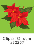 Poinsettia Clipart #82257 by Pams Clipart