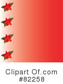 Poinsettia Clipart #82258 by Pams Clipart