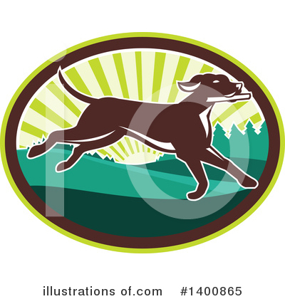 Pointer Dog Clipart #1400865 by patrimonio