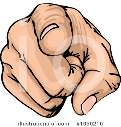 Royalty-Free (RF) Pointing Clipart Illustration by AtStockIllustration - Stock Sample #1050210