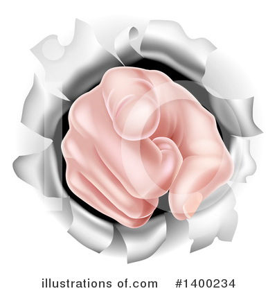 Royalty-Free (RF) Pointing Clipart Illustration by AtStockIllustration - Stock Sample #1400234