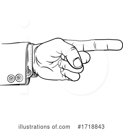 Royalty-Free (RF) Pointing Clipart Illustration by AtStockIllustration - Stock Sample #1718843