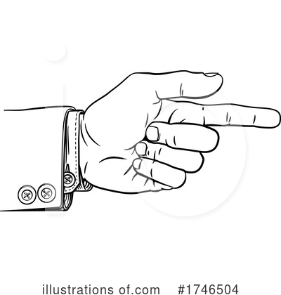 Royalty-Free (RF) Pointing Clipart Illustration by AtStockIllustration - Stock Sample #1746504